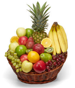All fruit basket same day delivery for a birthday