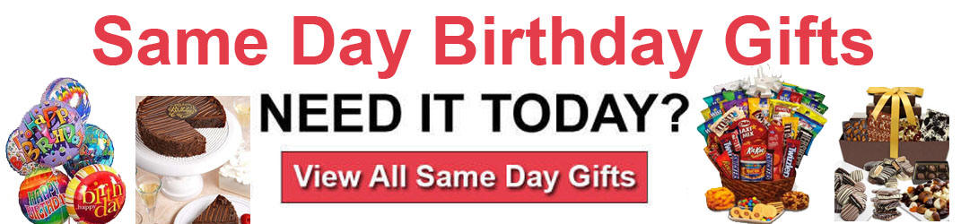Same Day Birthday Gifts Delivered Anywhere Today